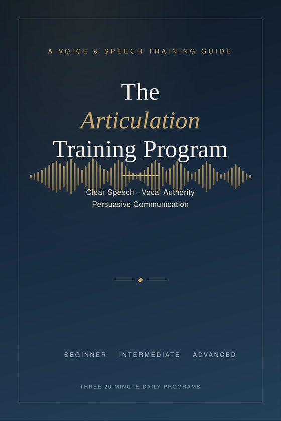 Cover of The Articulation Training Program