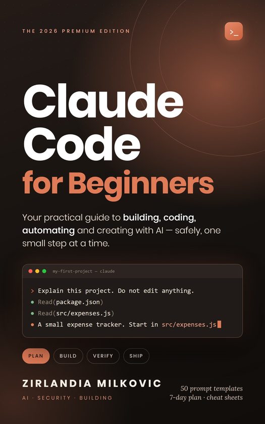 Cover of Claude Code for Beginners