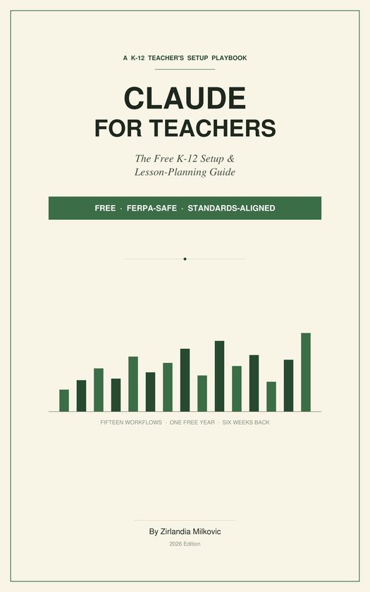 Cover of Claude for Teachers