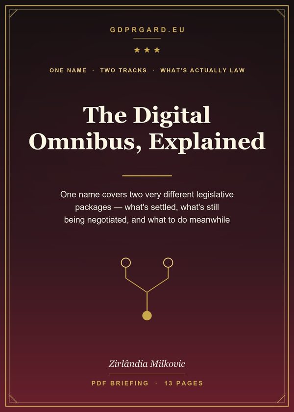 Cover of The Digital Omnibus, Explained